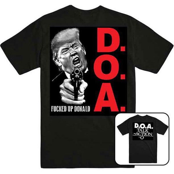 D.O.A. F**ked Up Donald T-shirt M