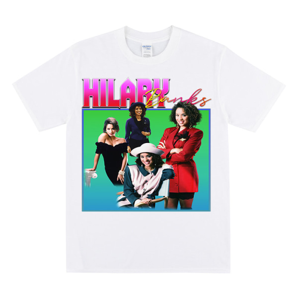 HILARY BANKS Homage T-shirt White XL