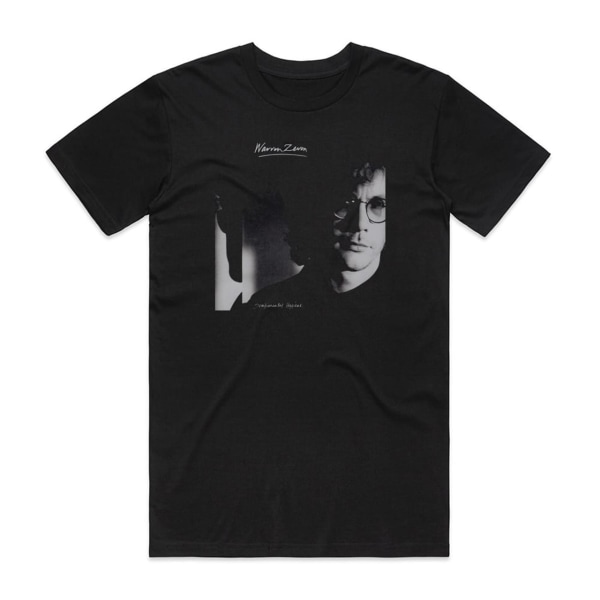 Warren Zevon Sentimental Hygiene Album Cover T-Shirt Black S