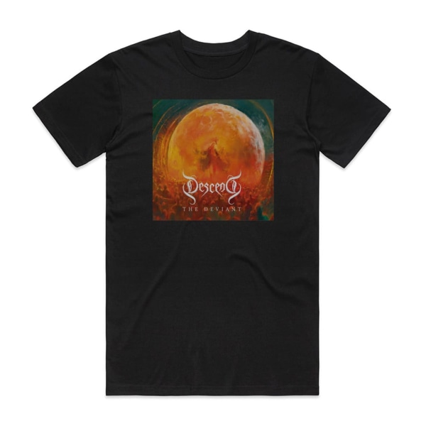 Descend The Deviant Album Cover T-Shirt Svart XL