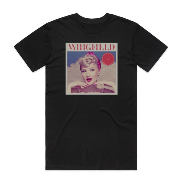 Whigfield 4 1 Album Cover T-Shirt Sort XXL