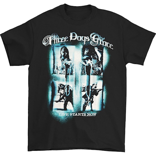 Three Days Grace Screaming Squares -kiertue T-paita M