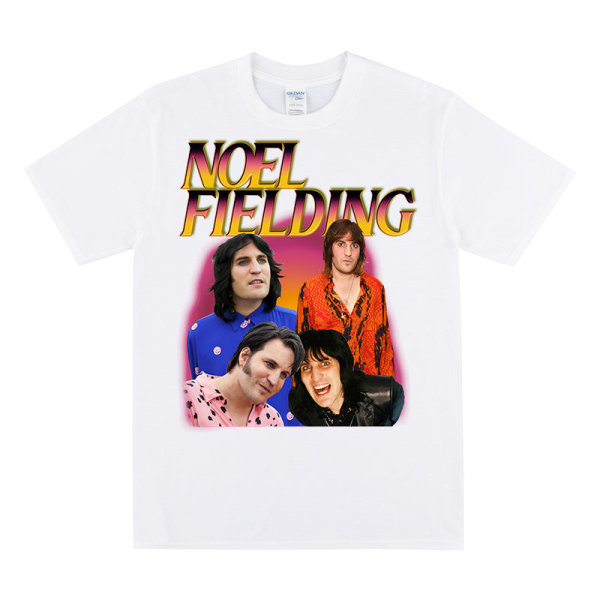 NOEL FIELDING Homage T-skjorte White M