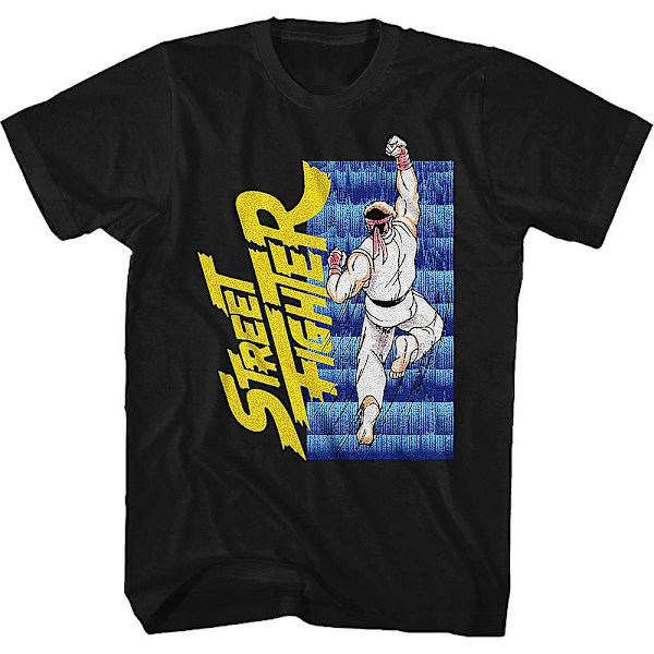 Ryu Shoryuken Street Fighter T-skjorte M