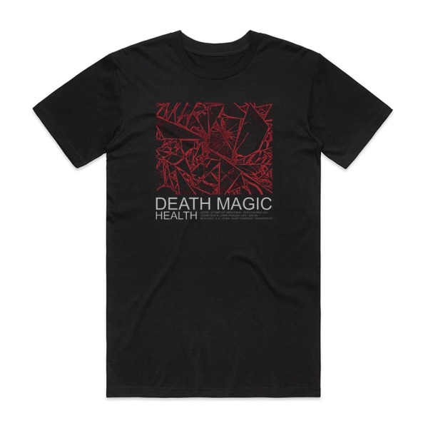 HÄLSA Death Magic Album Cover T-Shirt Svart M