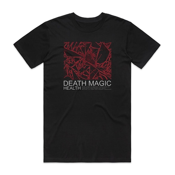 HEALTH Death Magic Album Cover T-skjorte Svart XL
