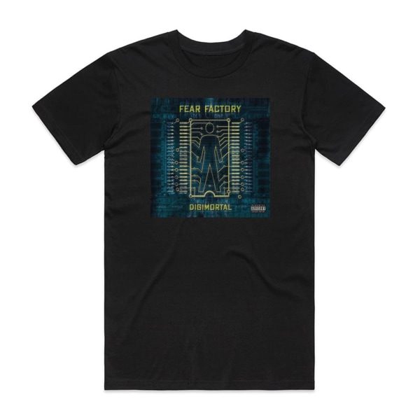 Fear Factory Digimortal Album Cover T-shirt Sort S