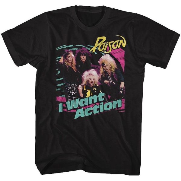 Poison Bright Action T-shirt XXXL