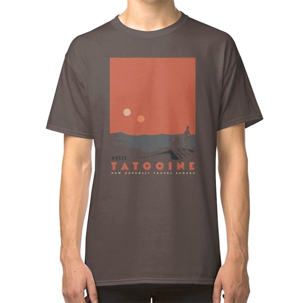 Besök Tatooine T-shirt darkgrey XXXL