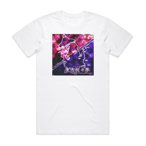 Zun Perfect Cherry Blossom Album Cover T-Shirt Vit S