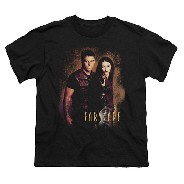 Farscape Wanted Ungdom T-skjorte M