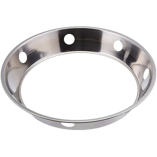 2X Universal Wok Stöd Stativfäste Wok Ring/Metall Rund Botten Universal Storlek för Gasspis