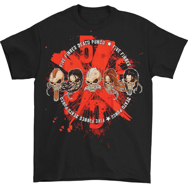 Five Finger Death Punch 5xFxDxPx T-paita XXXL