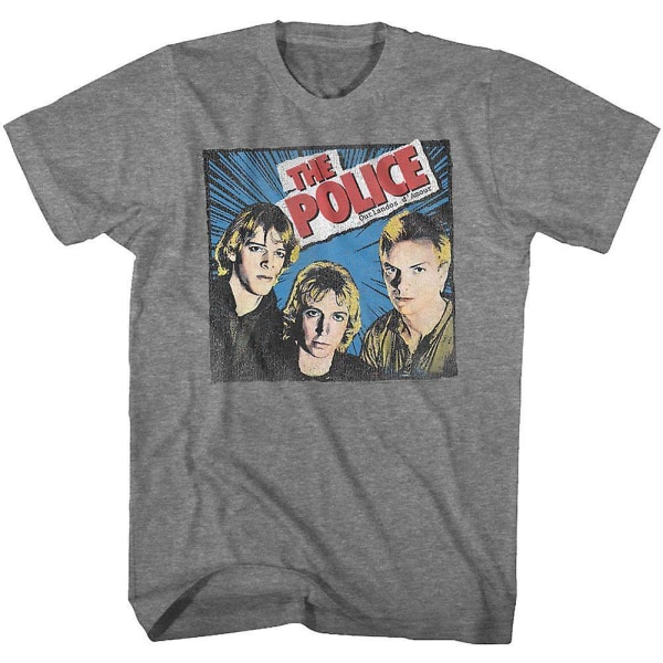 Police Comic-agtig T-shirt L