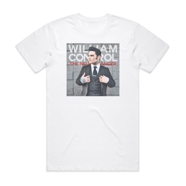 William Control The Neuromancer Album Cover T-Shirt Hvid M