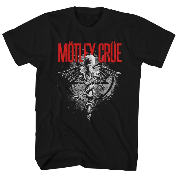 Motley Crue T-shirt Dr. Feelgood Logo Motley Crue Shirt M