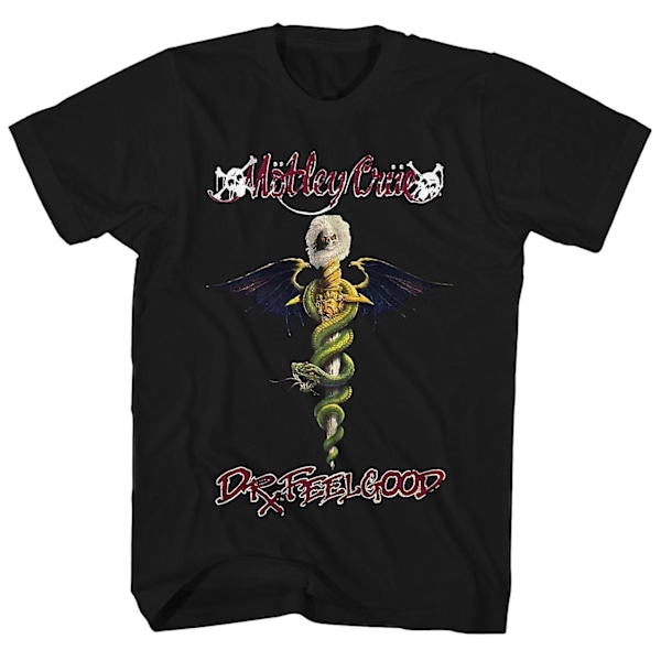 Motley Crue T-shirt Dr. Feelgood Albumkonst Motley Crue T-shirt L