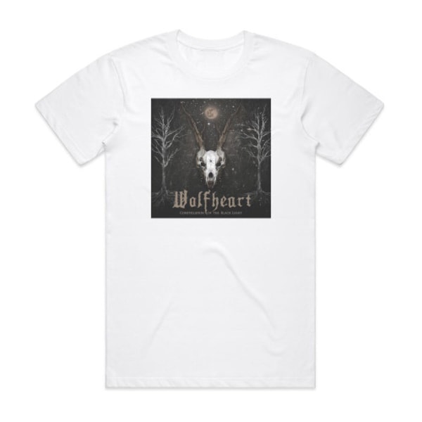 Wolfheart Constellation Of The Black Light Album Cover T-Shirt Vit S