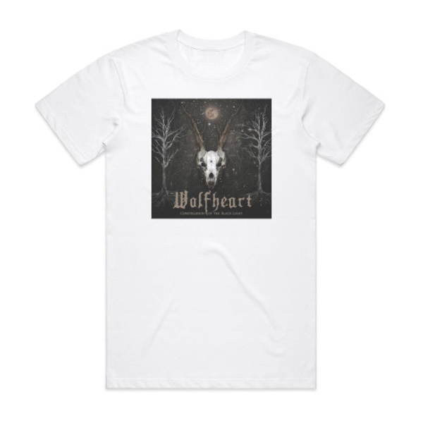 Wolfheart Constellation Of The Black Light Album Cover T-skjorte Hvit M