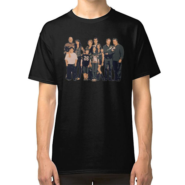 Modern Family -piirretty T-paita M