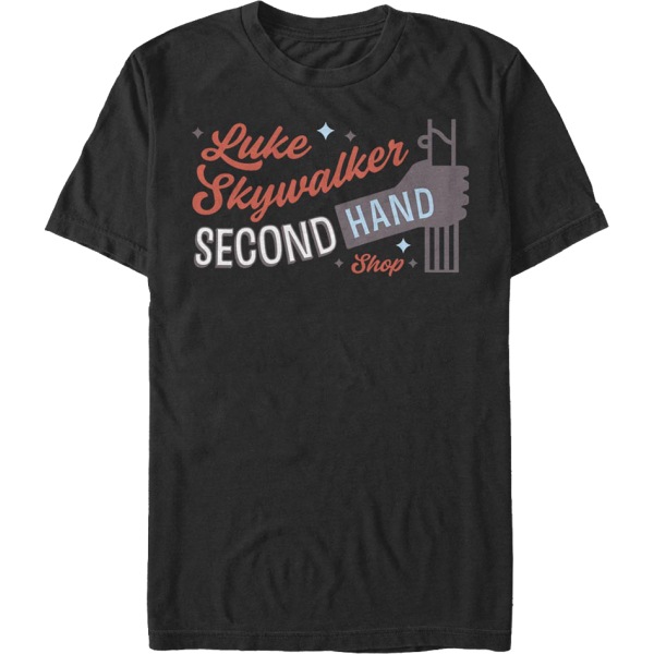 Luke Skywalker Second Hand Shop Star Wars T-shirt S