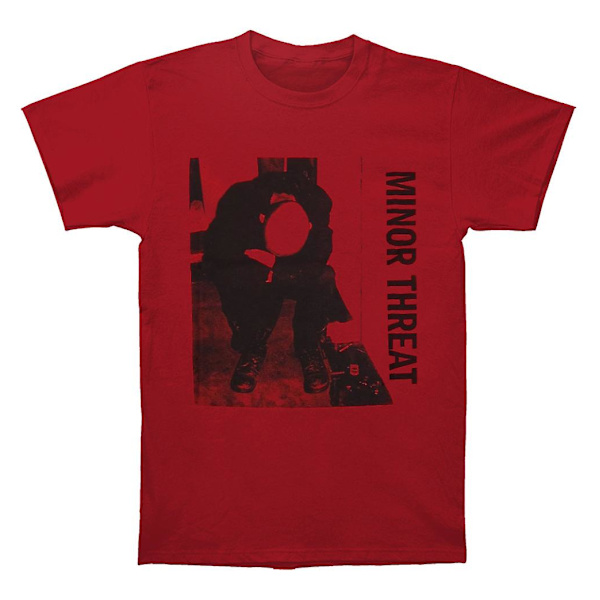 Minor Threat LP Punainen T-paita M