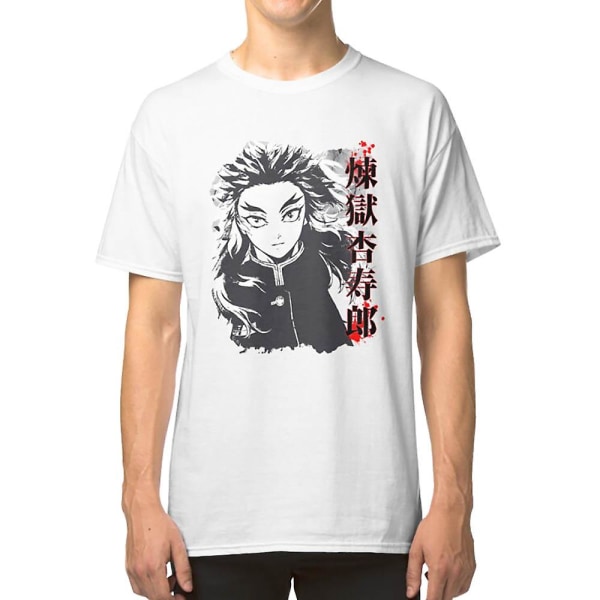 Rengoku - Flamme-Hashira T-skjorte XXXL