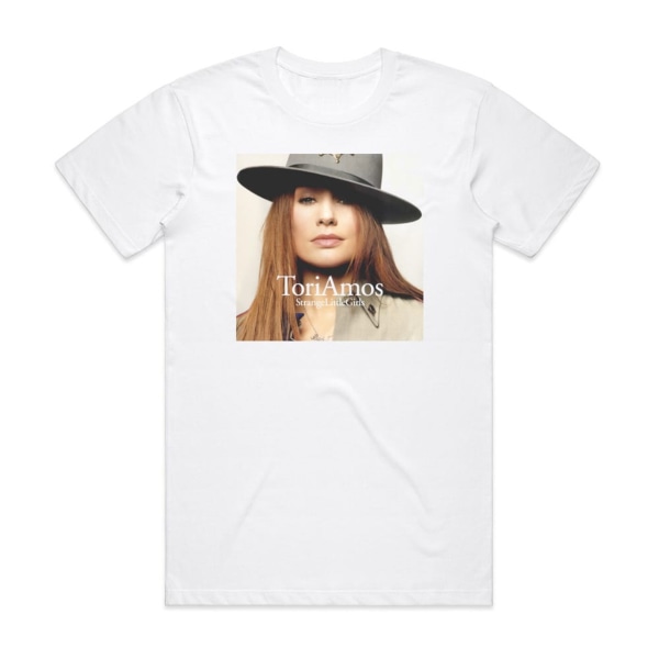 Tori Amos Strange Little Girls 1 Album Cover T-Shirt Hvid S