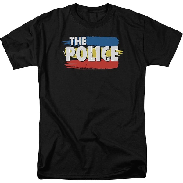 Stripe Logo The Police T-Shirt S