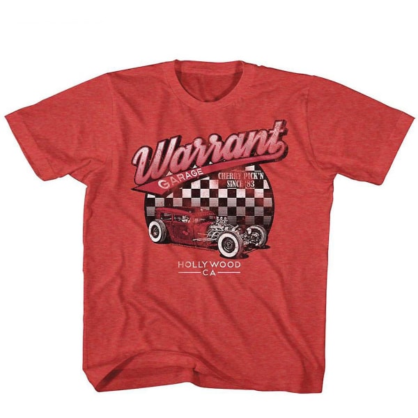 Warrant Warrant Garage Youth T-shirt XXXL