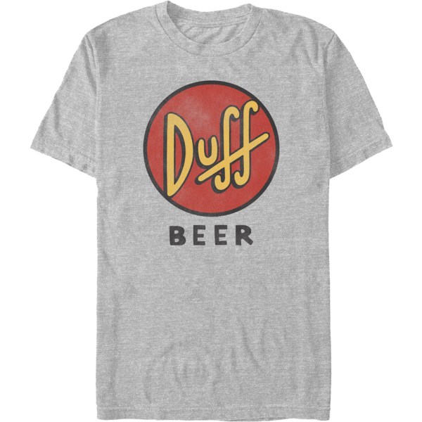 Duff Beer Cirkel Logo The Simpsons T-Shirt S