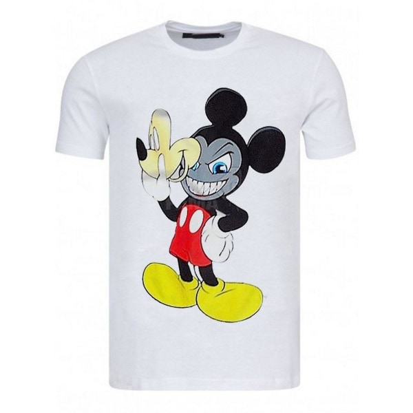 T-skjorte Mickey med maske XL