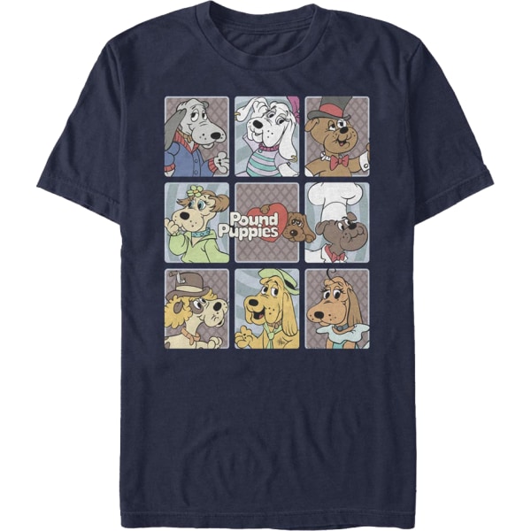 Hund Collage Pound Puppies T-shirt S