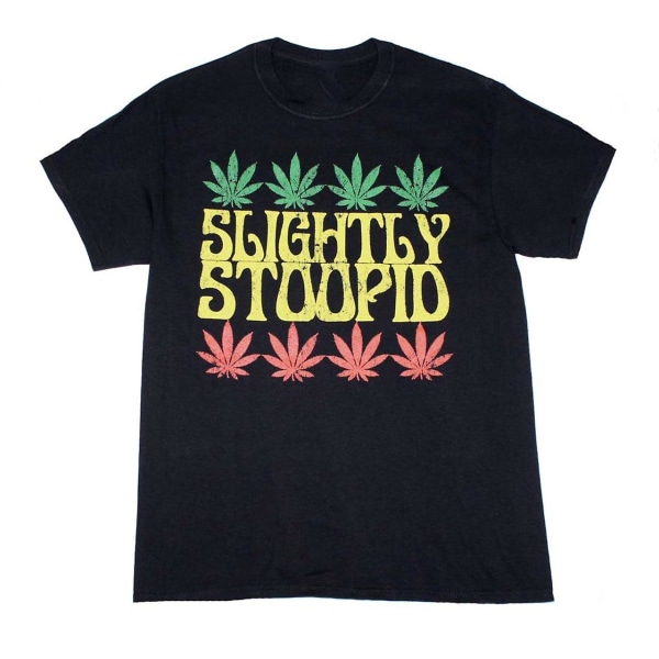 Slightly Stoopid T-skjorte Slightly Stoopid Rasta Leaf T-skjorte XXXL