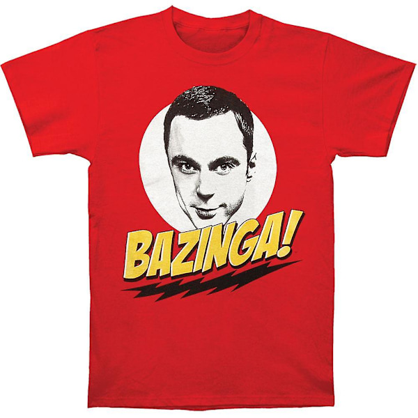 Big Bang Theory Bazinga! T-shirt med Sheldon XXXL