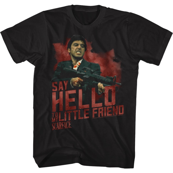 Sig Hej Til Min Lille Ven Scarface T-Shirt M