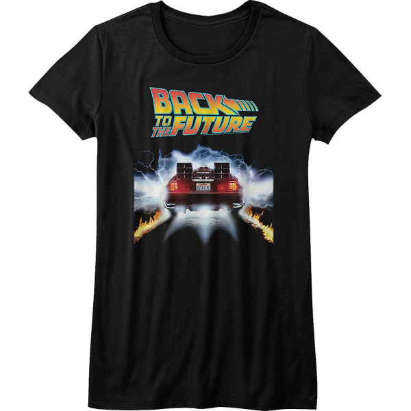 Junior OUTATIME DeLorean Tilbage Til Fremtiden T-shirt XXXL