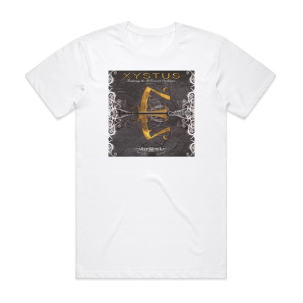 Xystus Equilibrio 1 Album Cover T-Shirt Vit S