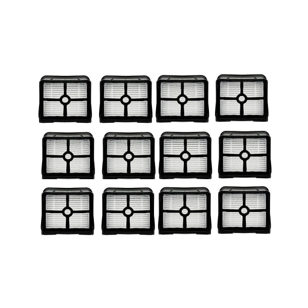 12 stk HEPA-filter for D3 for Speedfox Nano Nanopro Skrubbere - Reservedeler