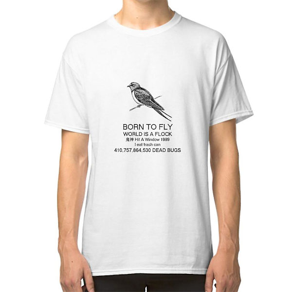 Født til at flyve - sikker T-shirt M