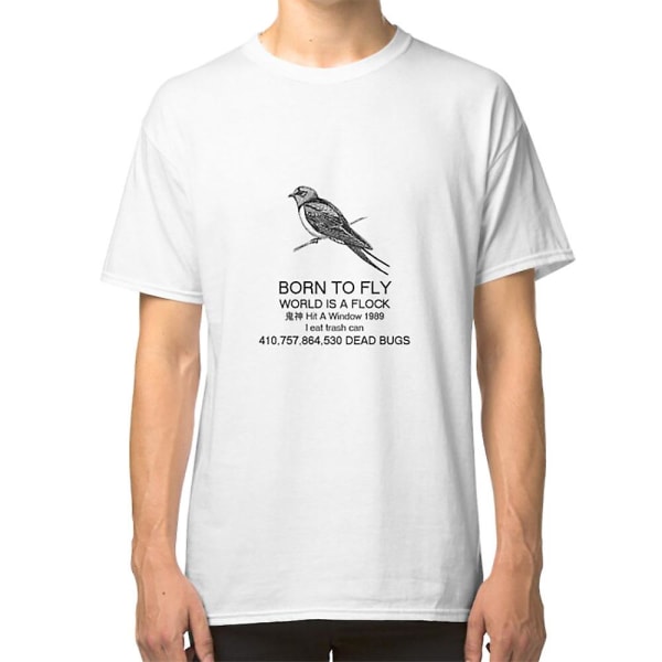 Født til at flyve - sikker T-shirt XL