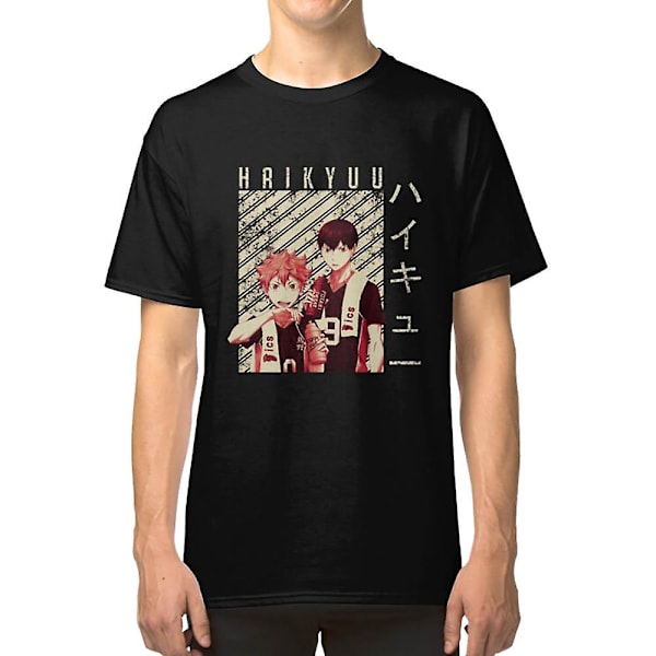 Hinata og Kageyama Haikyuu T-shirt S