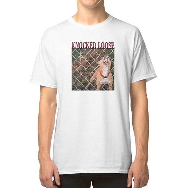 Knocked Loose band album T-shirt white