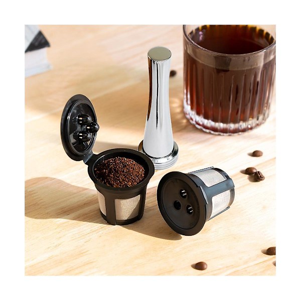 12 återanvändbara kaffekapslar Ninja Double Brew Espresso K-Cup kapslar Ninja CFP201 CFP301