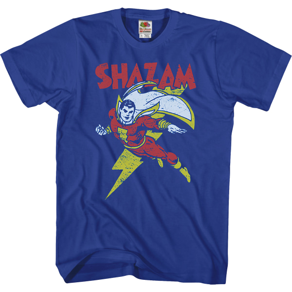 Retro Shazam DC Comics T-paita Uusi M