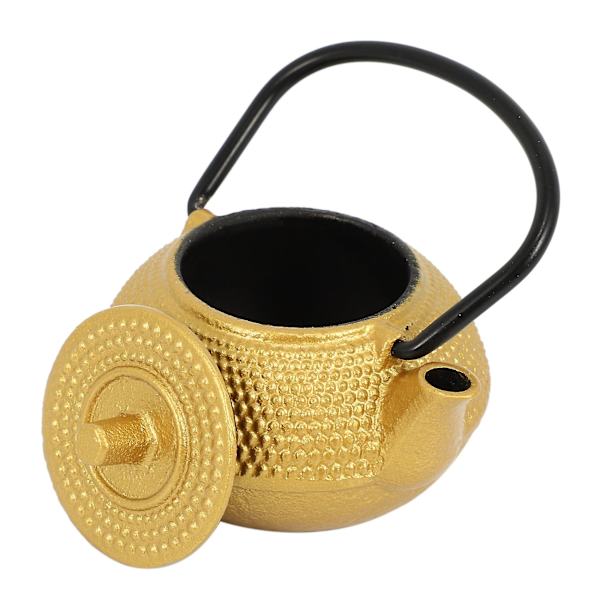 Mini Japansk Gjutjärns Tekanna Tetsubin Liten Tekanna 50ml, Lätt att Bär