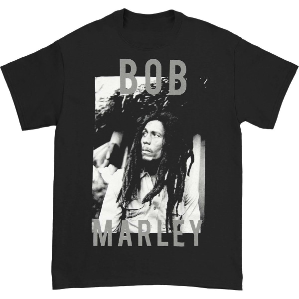 Bob Marley Svartvit Stirra T-shirt XL