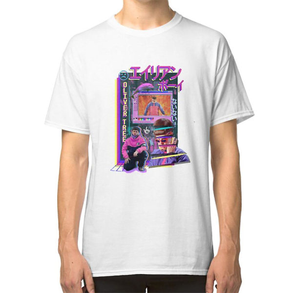 Oliver Tree Vaporwave Design T-shirt S