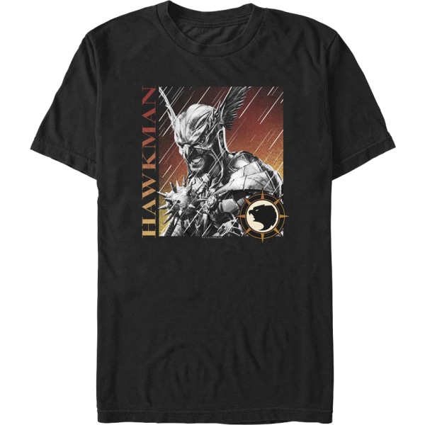 Hawkman DC Comics Black Adam T-skjorte Ny L