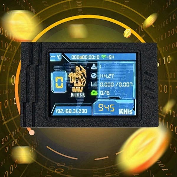 NerdMiner V2 MAX Solo Miner 945KH/S kryptolaite